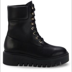 STUART WEITZMAN
Chalet Leather Combat Boots